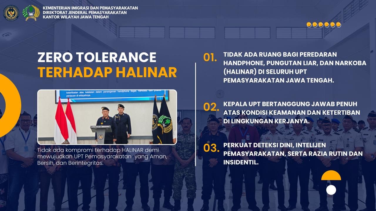 Gempur HALINAR hingga Judi Online, Bapas Magelang Siap Laksanakan Instruksi Tegas Kakanwil Jateng!